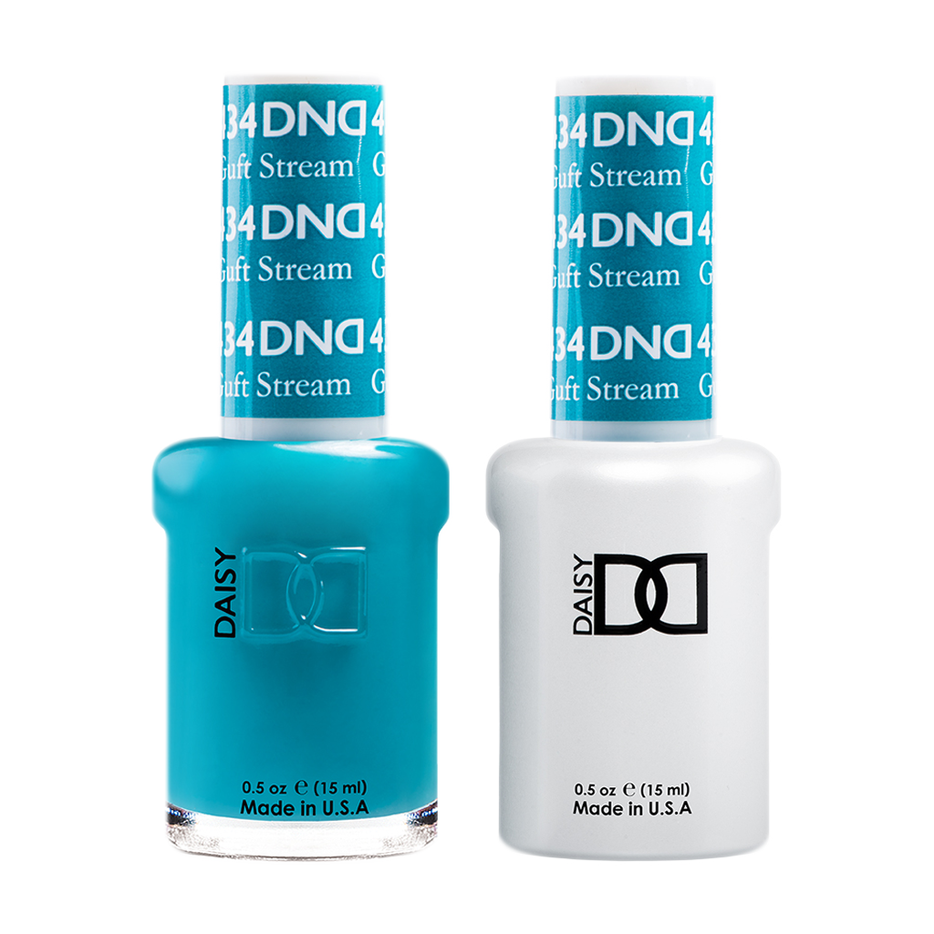 DND Nail Lacquer And Gel Polish, 434, Gulf Stream, 0.5oz