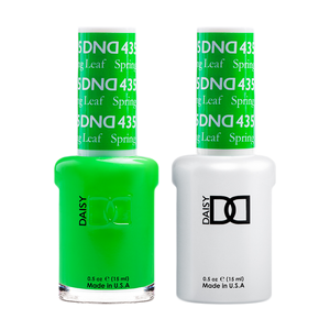DND Nail Lacquer And Gel Polish, 435, Spring Leaf, 0.5oz