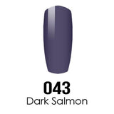 DC Nail Lacquer And Gel Polish (New DND), DC043, Darl Salmon, 0.6oz