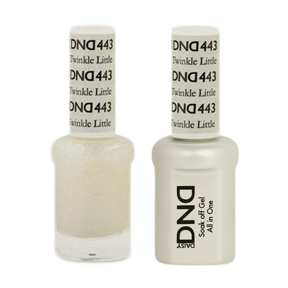 DND Nail Lacquer And Gel Polish, 443, Twinkle Little Star, 0.5oz