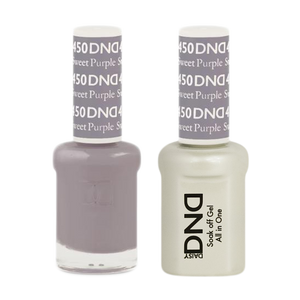 DND Nail Lacquer And Gel Polish, 450, Sweet Purple, 0.5oz