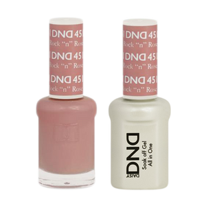 DND Nail Lacquer And Gel Polish, 451, Rock "N" Rose, 0.5oz