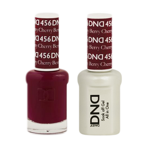 DND Nail Lacquer And Gel Polish, 456, Cherry Berry, 0.5oz