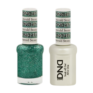 DND Nail Lacquer And Gel Polish, 471, Emerald Stone, 0.5oz