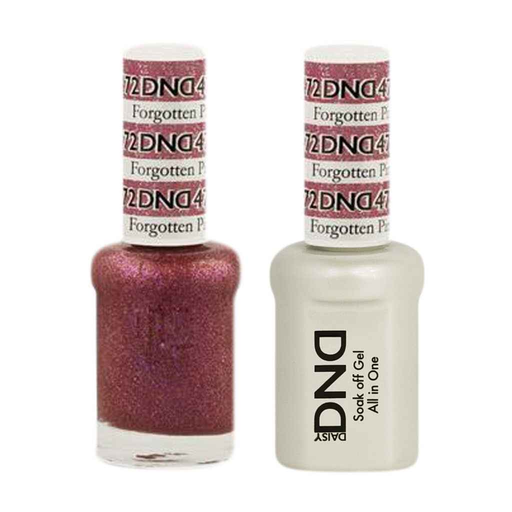 DND Nail Lacquer And Gel Polish, 472, Forgotten Pink, 0.5oz