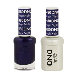 DND Nail Lacquer And Gel Polish, 480, Magic Night, 0.5oz