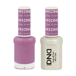 DND Nail Lacquer And Gel Polish, 493, Lilac Season, 0.5oz