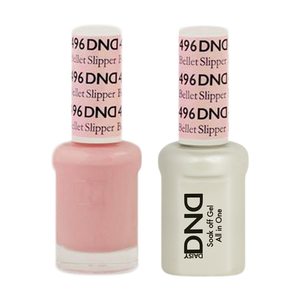 DND Nail Lacquer And Gel Polish, 496, Bellet Slipper, 0.5oz