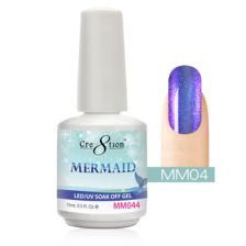 Cre8tion Mermaid Gel Polish, 0.5oz, MM04