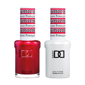 DND Nail Lacquer And Gel Polish, 522, Pomegranate, 0.5oz