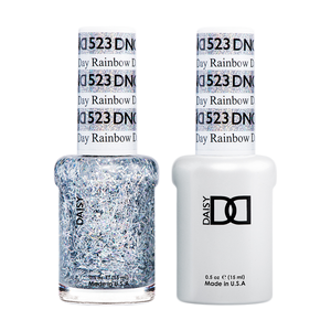 DND Nail Lacquer And Gel Polish, 523, Rainbow Day, 0.5oz