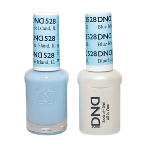 DND Nail Lacquer And Gel Polish, 528, Blue ISland IL, 0.5oz