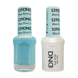 DND Nail Lacquer And Gel Polish, 529, Blue River OR, 0.5oz
