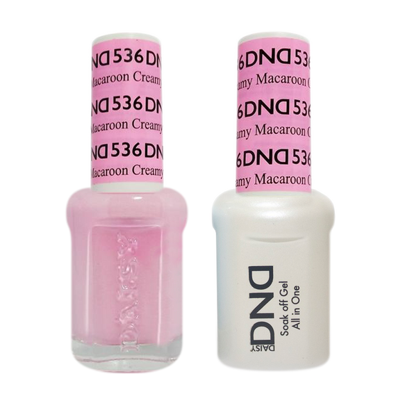 DND Nail Lacquer And Gel Polish, 536, Misty Rose, 0.5oz