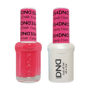 DND Nail Lacquer And Gel Polish, 554, Candy Crush, 0.5oz
