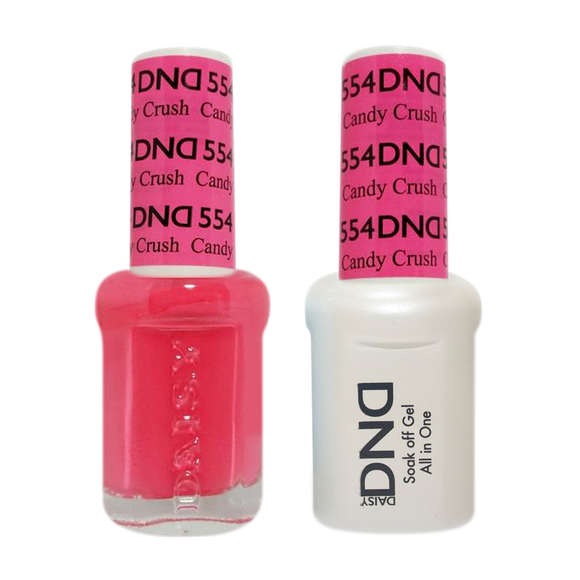 DND Nail Lacquer And Gel Polish, 554, Candy Crush, 0.5oz