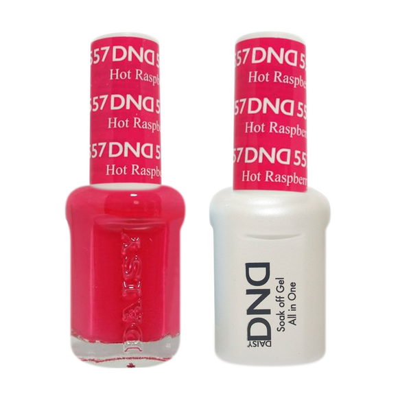 DND Nail Lacquer And Gel Polish, 557, Hot Raspberry, 0.5oz