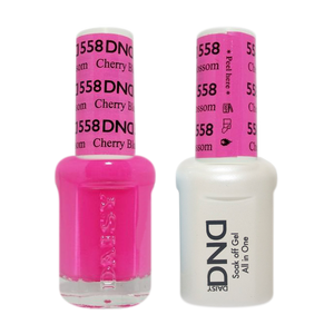 DND Nail Lacquer And Gel Polish, 558, Cherry Blossom, 0.5oz