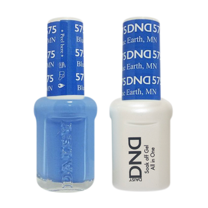 DND Nail Lacquer And Gel Polish, 575, Blue Earth MN, 0.5oz