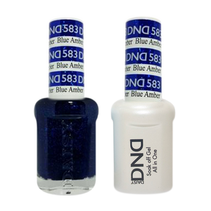 DND Nail Lacquer And Gel Polish, 583, Blue Amber, 0.5oz