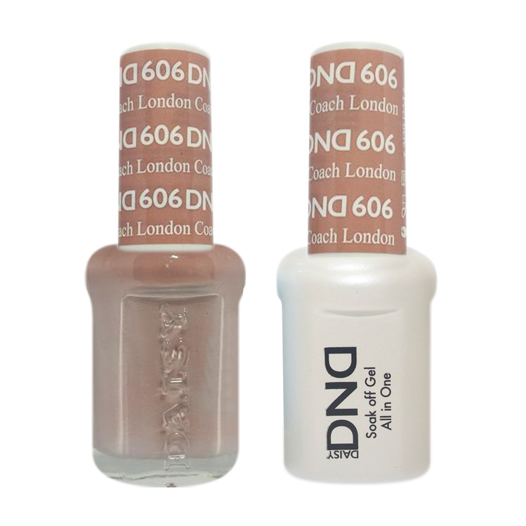 DND Nail Lacquer And Gel Polish, 606, London Coach, 0.5oz