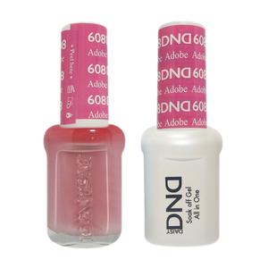 DND Nail Lacquer And Gel Polish, 608, Adobe, 0.5oz