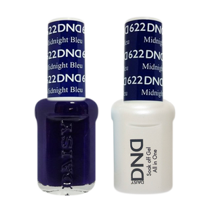 DND Nail Lacquer And Gel Polish, 622, Midnight Blue, 0.5oz