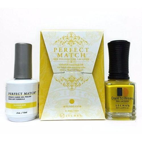 LeChat Perfect Match Nail Lacquer And Gel Polish, PMS176, Sunbeam, 0.5oz