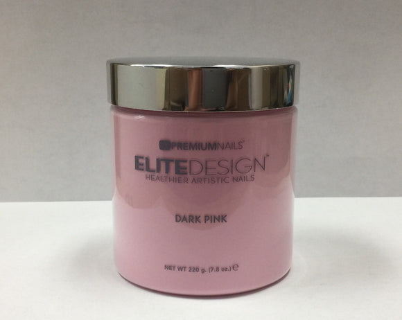 PremiumNails Elite Design Dipping Powder | Dark Pink 7.8oz.