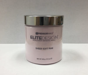 PremiumNails Elite Design Dipping Powder | Sheer Soft Pink 7.8oz