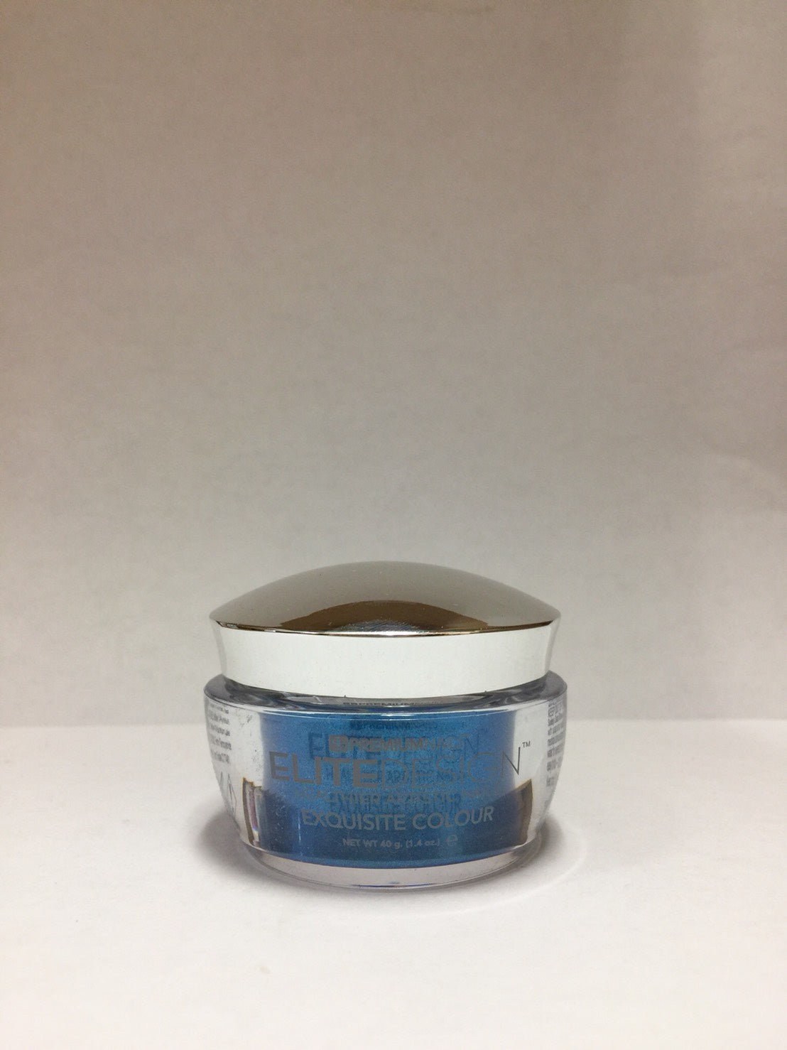 PremiumNails Elite Design Dipping Powder | ED125 Blue Glitter 1.4oz