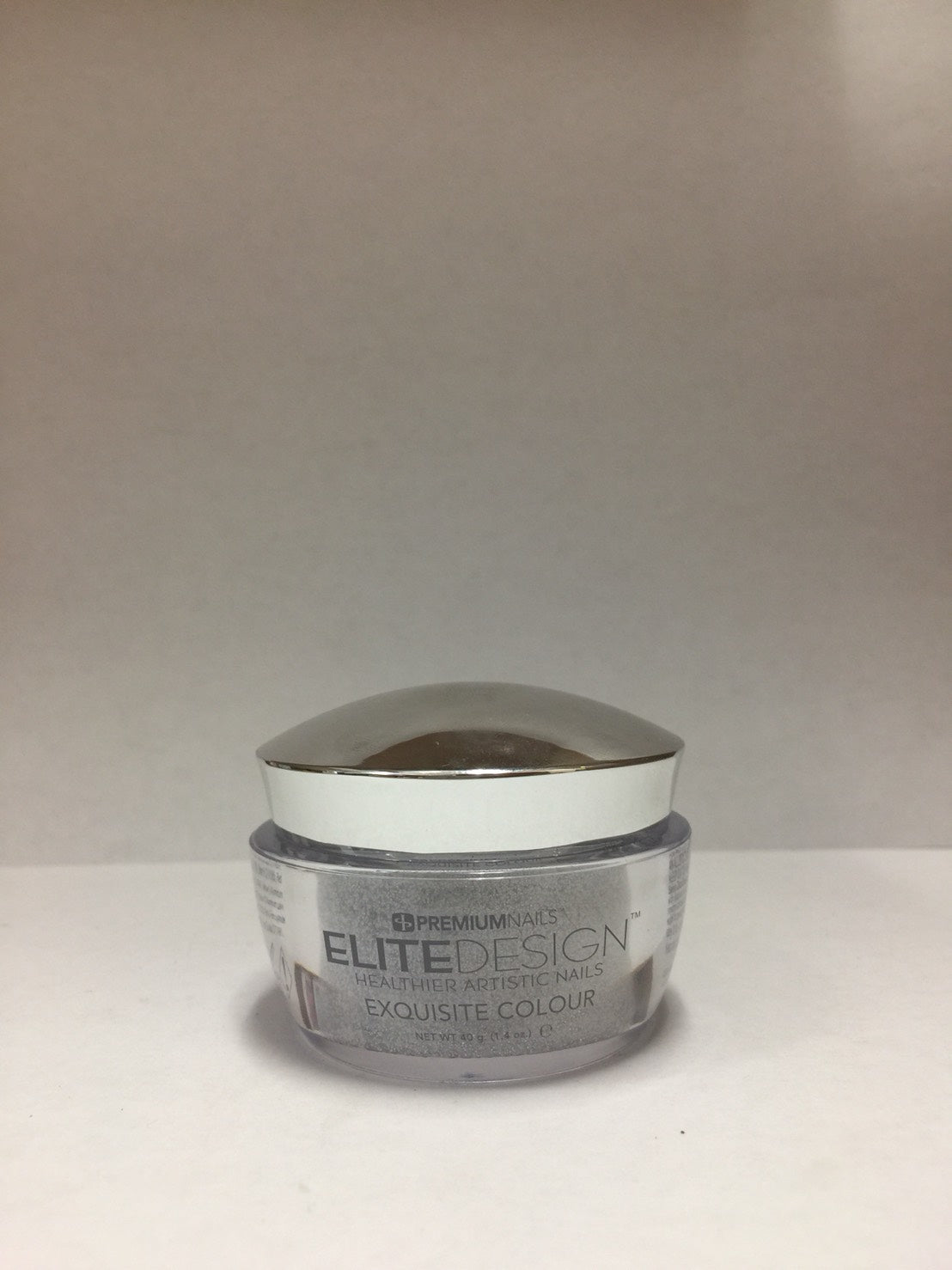 PremiumNails Elite Design Dipping Powder | ED139 Silver Glitter 1.4oz