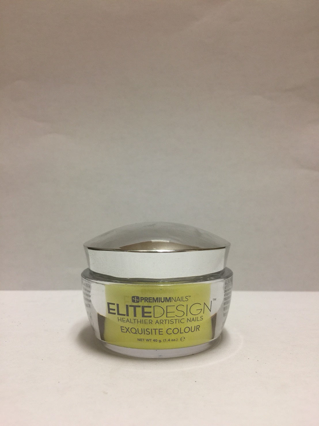 PremiumNails Elite Design Dipping Powder | ED194 Vivid Glitz-Yellow 1.4oz