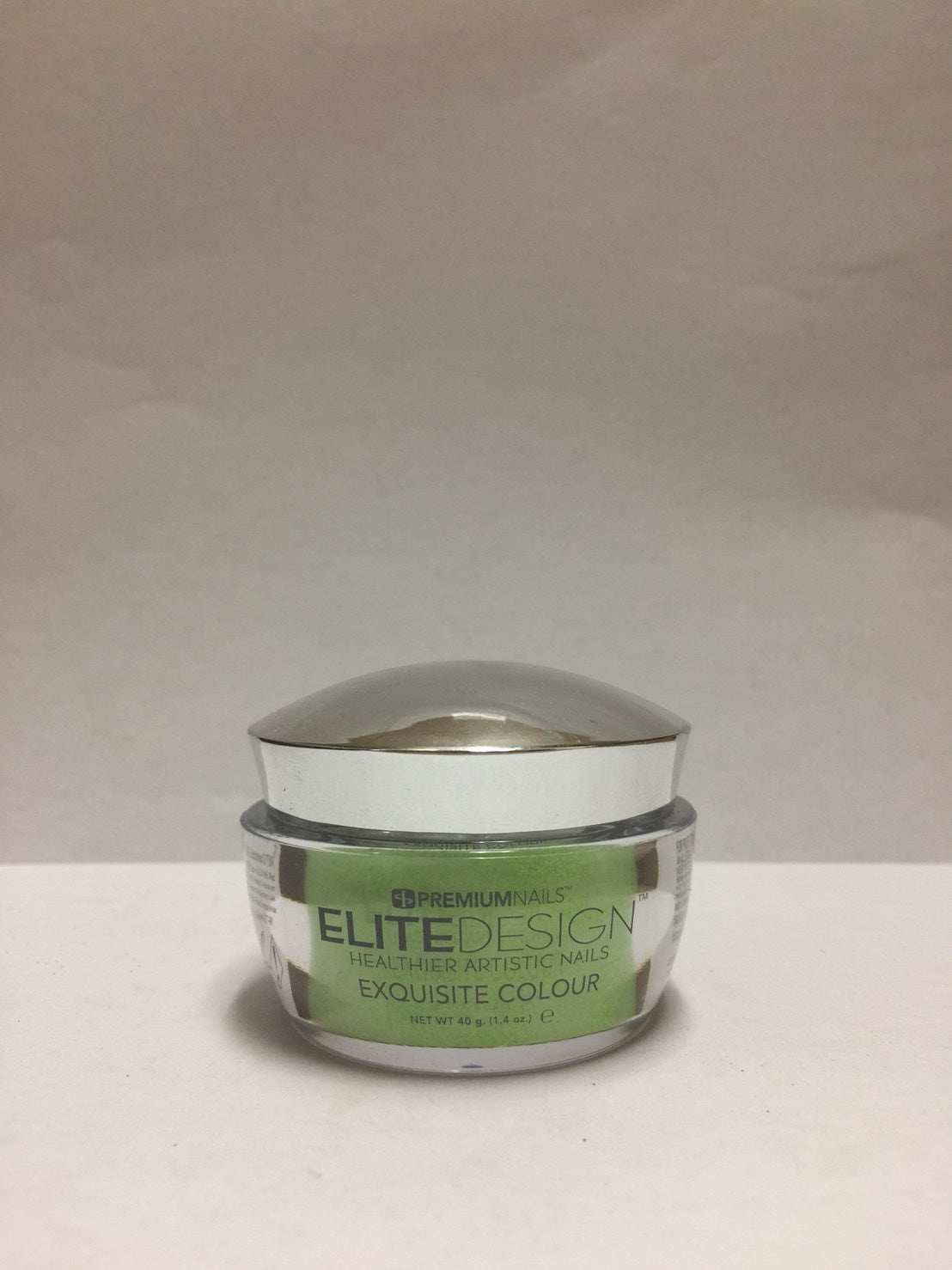 PremiumNails Elite Design Dipping Powder | ED195 Vivid Glitz-Green 1.4oz