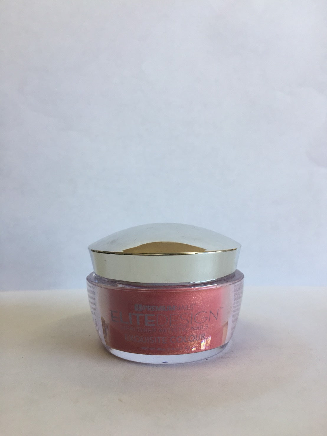 PremiumNails Elite Design Dipping Powder | ED267 Holiday Red & Gold 1.4oz