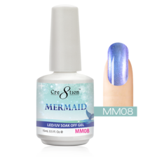 Cre8tion Mermaid Gel Polish, 0.5oz, MM08