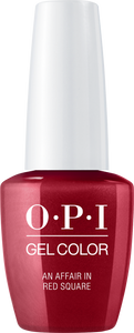 OPI GELCOLOR - #GCR53 AN AFFAIR IN RED SQUARE .5 OZ