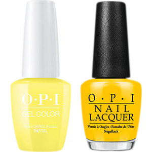 OPI GelColor And Nail Lacquer, B46, Need Sunglasses?, 0.5oz