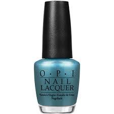 OPI Nail Lacquer, NL B54, Teal The Cows Come Home