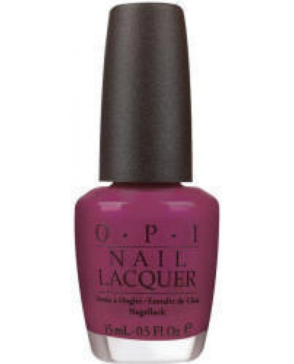 OPI Nail Lacquer, NL B55, Plugged-In Plum