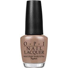 OPI Nail Lacquer, NL B85, Over The Taupe