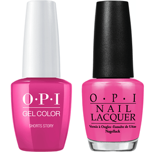 OPI GelColor And Nail Lacquer, B86, Short Story, 0.5oz