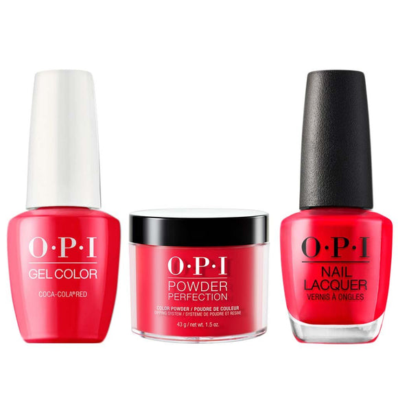 OPI 3in1, C13, Coca-Cola Red