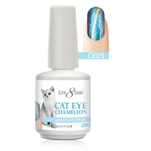 Cre8tion Cat Eye Chameleon Gel Polish, 0916-0573, 0.5oz, CE03