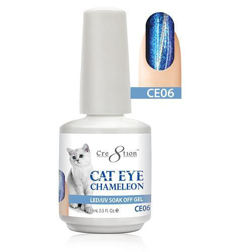 Cre8tion Cat Eye Chameleon Gel Polish, 0916-0576, 0.5oz, CE06