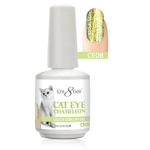 Cre8tion Cat Eye Chameleon Gel Polish, 0916-0578, 0.5oz, CE08