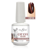 Cre8tion Cat Eye Glaze Gel Polish, 0916-0467, 0.5oz, CE18
