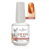Cre8tion Cat Eye Glaze Gel Polish, 0916-0470, 0.5oz, CE21