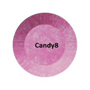 Chisel 2in1 Acrylic/Dipping Powder, Candy Collection, 2oz, Candy08