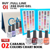 Caramia Nail Lacquer And Gel Polish Full Line 288 Colors